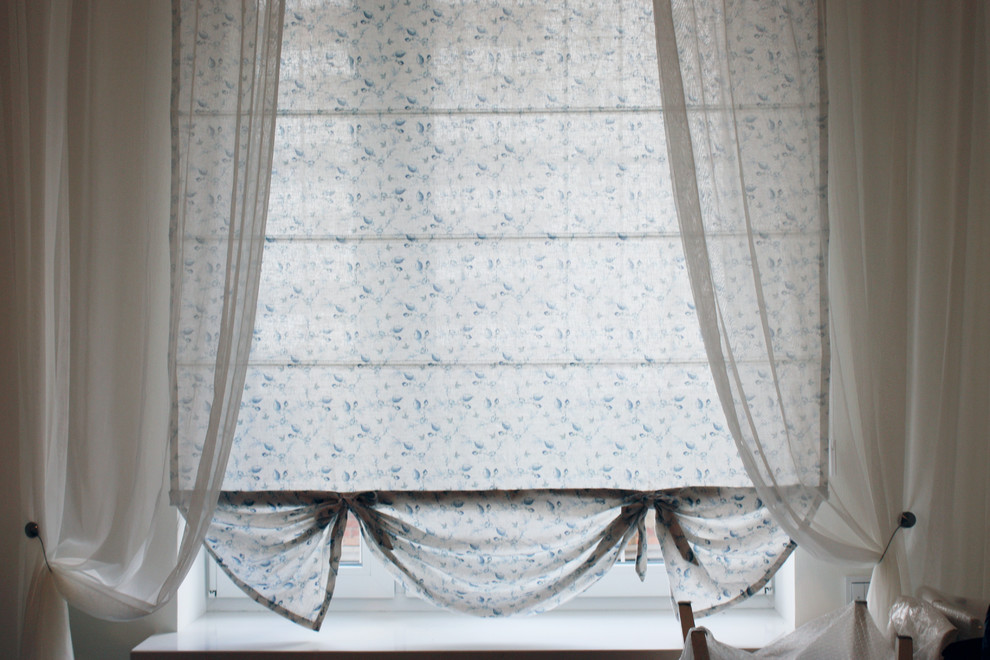 Римские шторы в интерьере