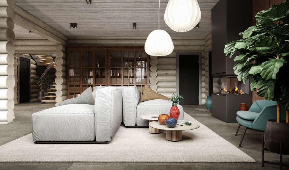 Дизайн-проект загородного дома, 338 кв.м