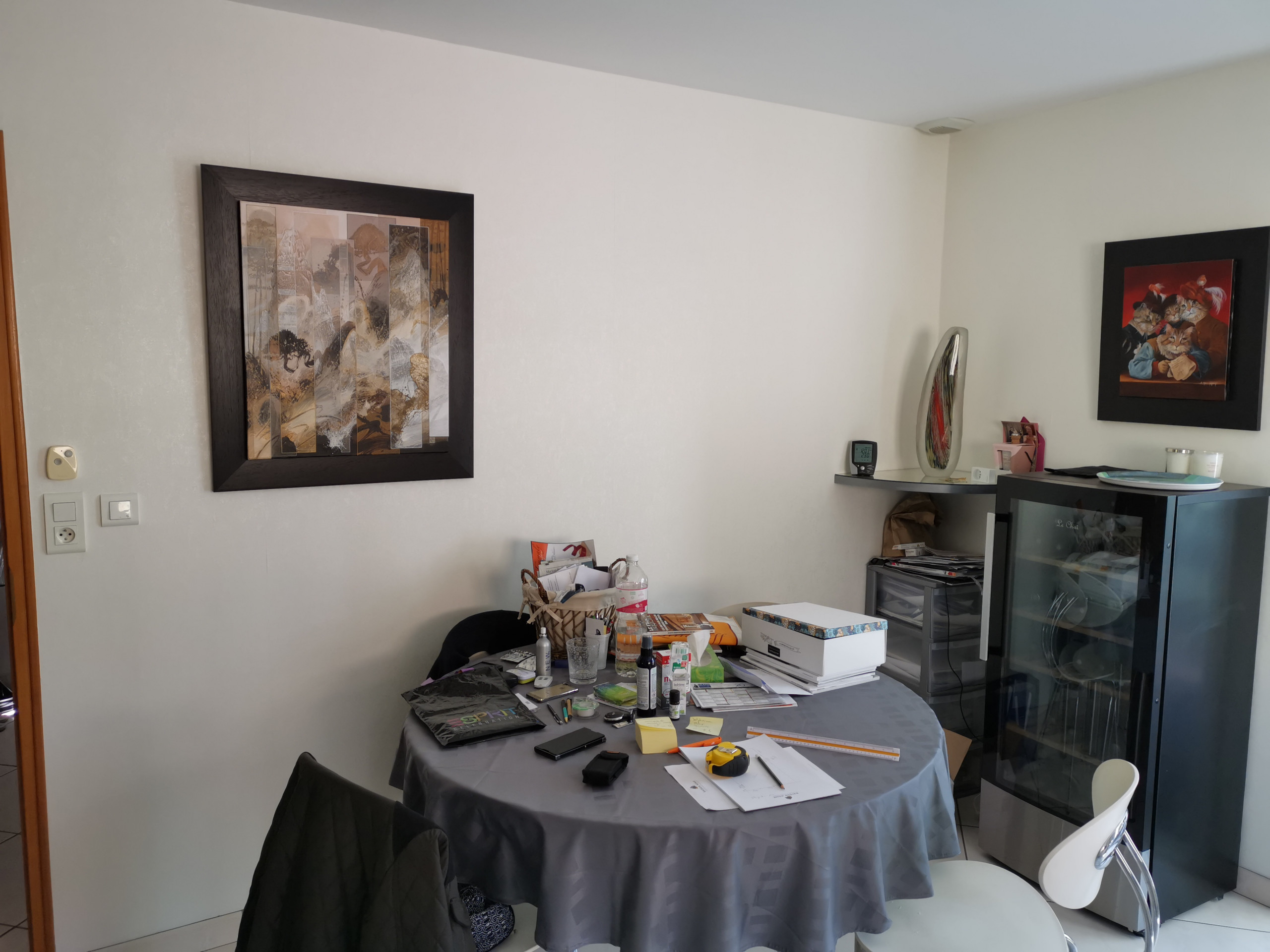 Rencontre entre cuisine et galerie d'arts