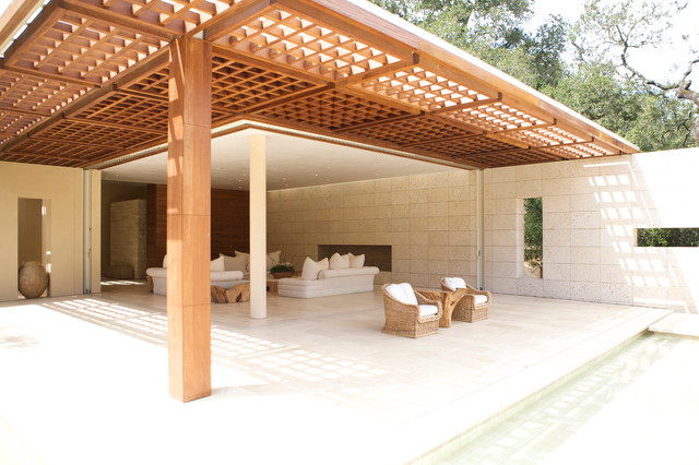 Back Patio modern-patio