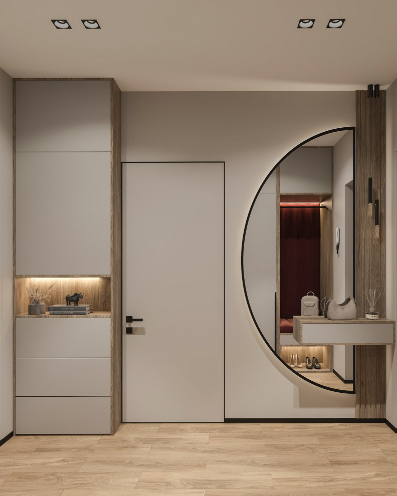 Интерьер прихожей в современном стиле , г. Березовский