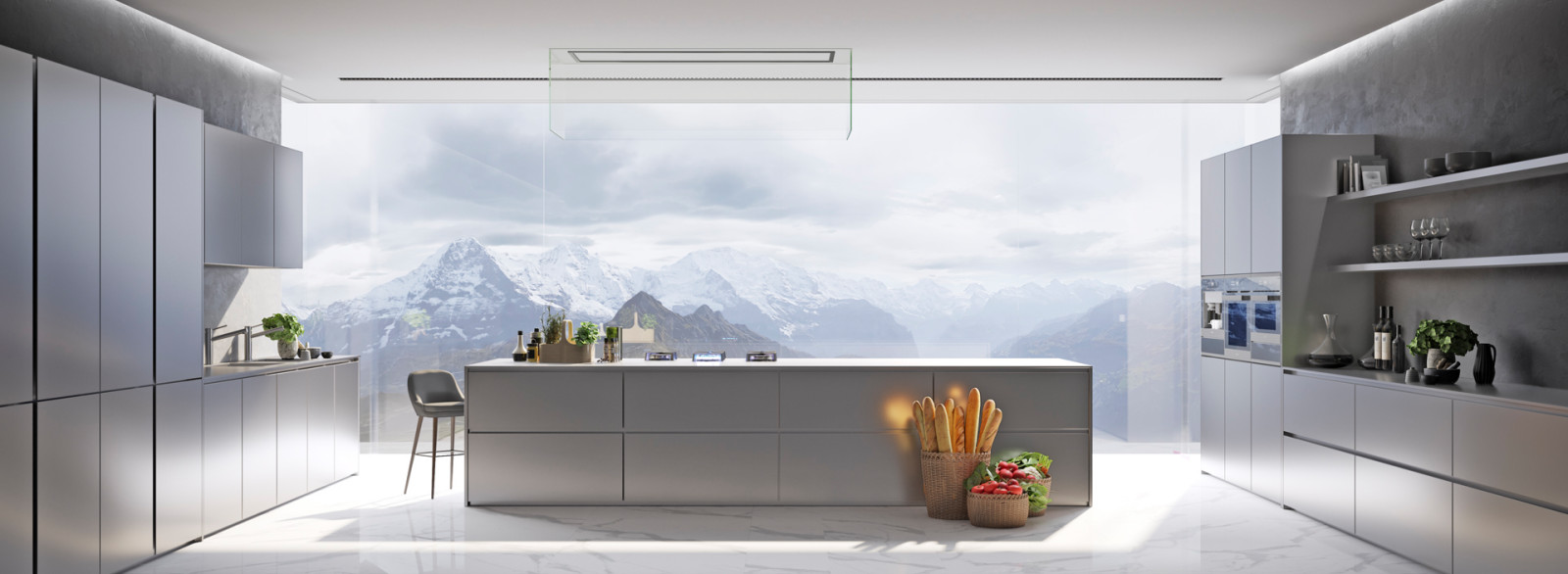 Современные Master кухни AWELT