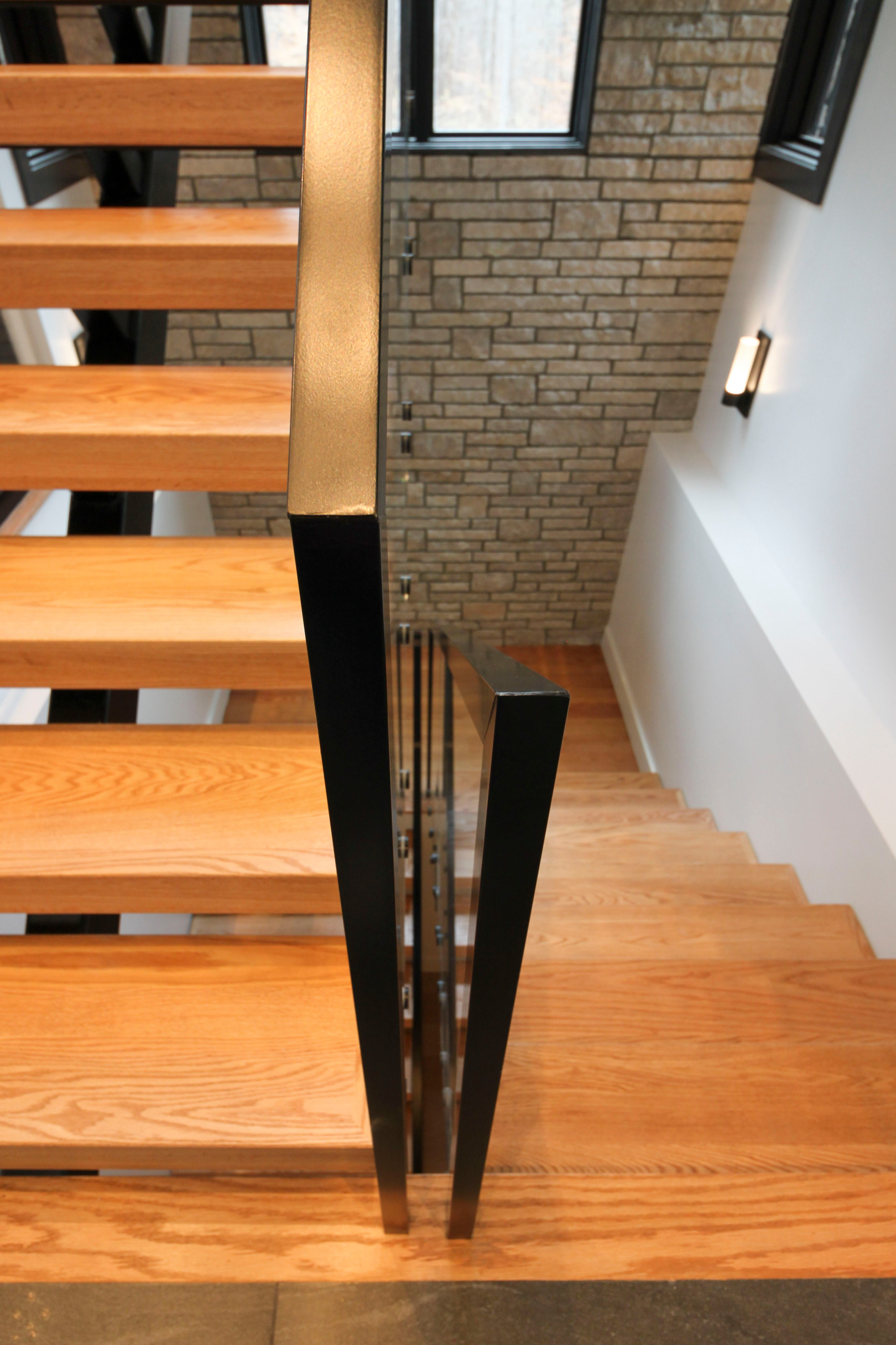 98_Sun Filled Modern Staircase Surrounded by Private Forest, Clifton VA 20124