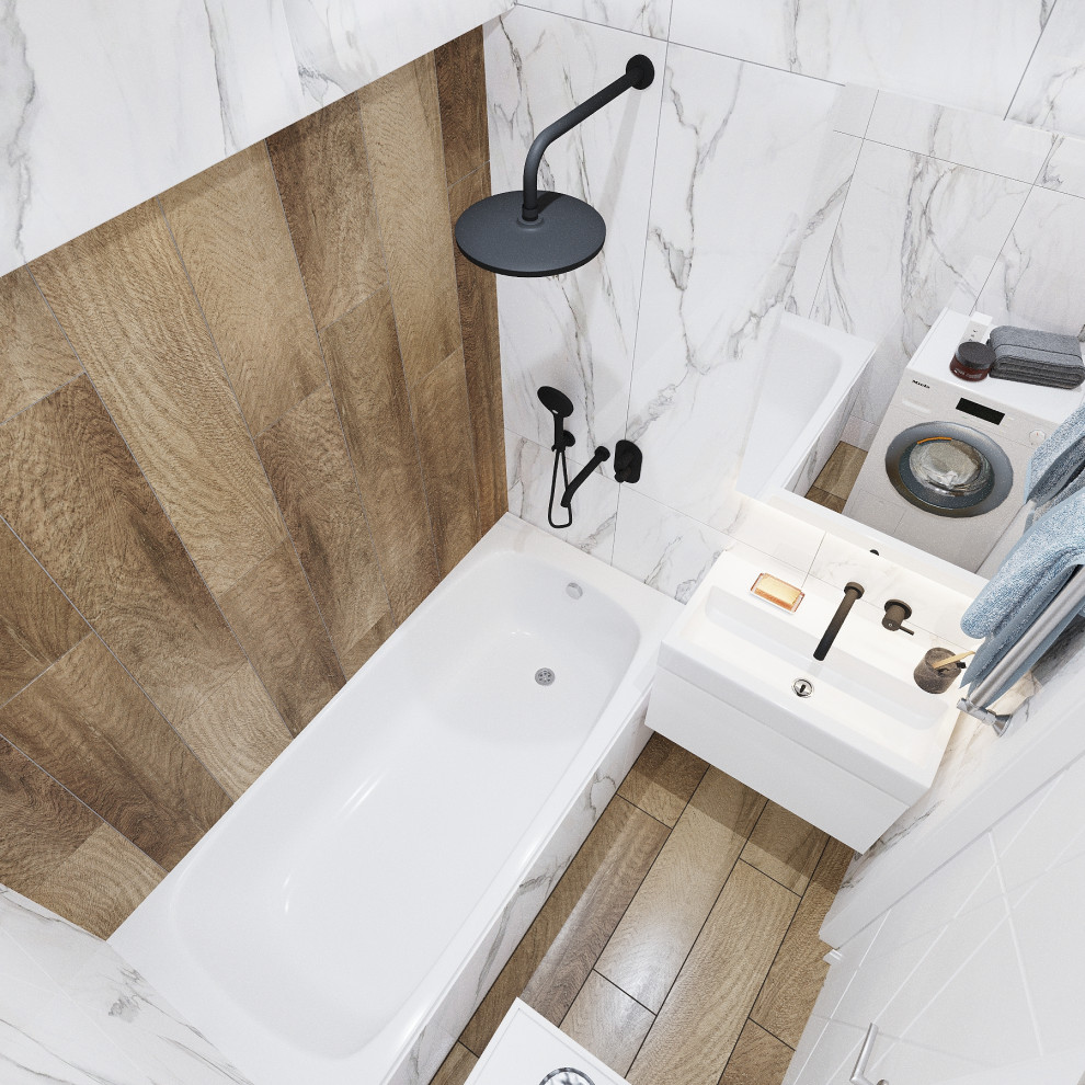 квартира минимализм 50м2