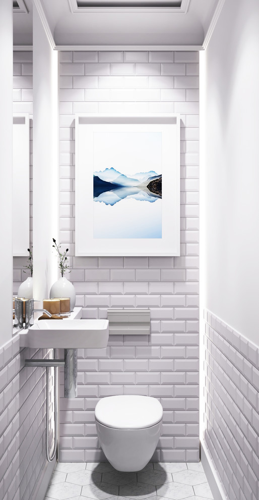 Апартаменты (86 квм) в стиле арт-деко с элементами скандинавского стиля