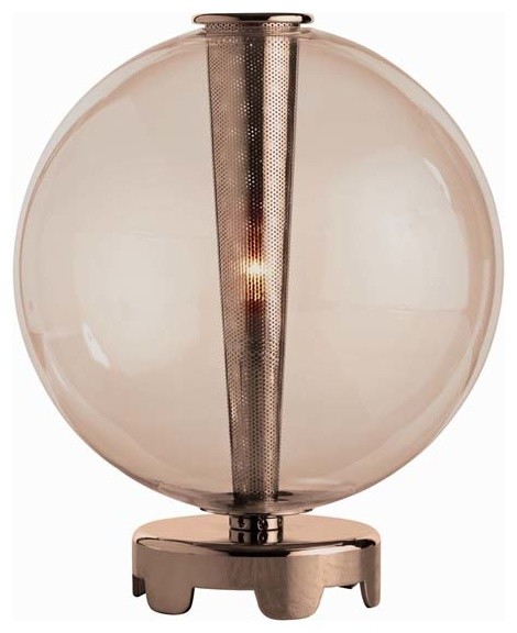 Arteriors Home - Caviar Rose Gold Rose Table Lamp - DK49922