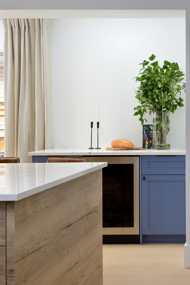 Transitional kitchen photo in Toronto