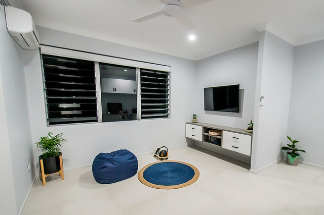Sanctuary Abode modern-vardagsrum