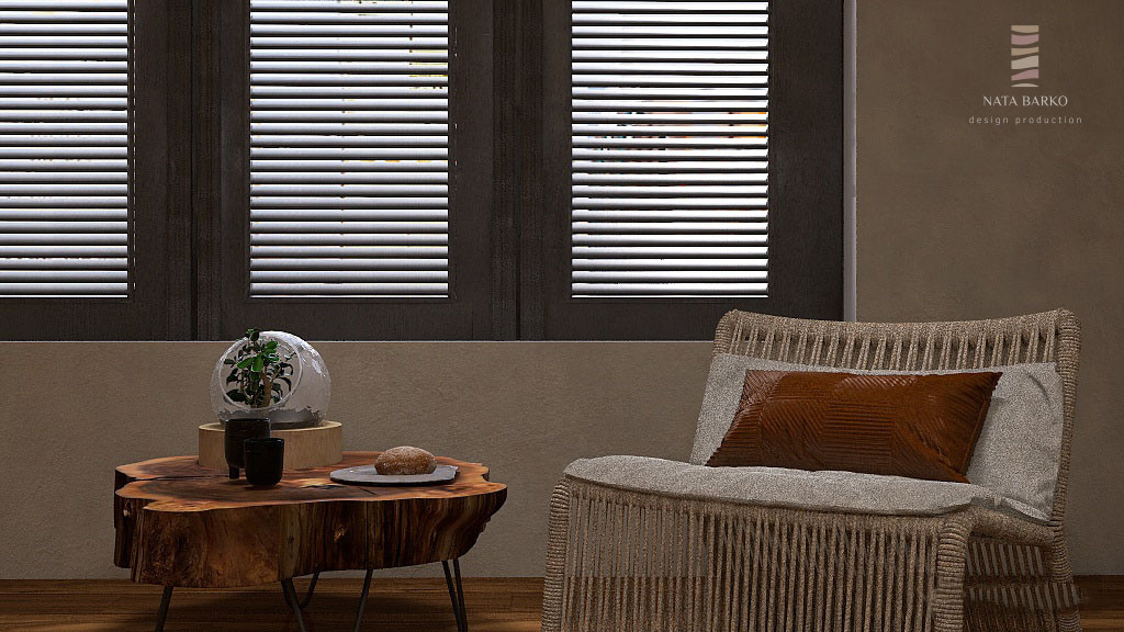 Дизайн проект спальни для ценителей экологичности