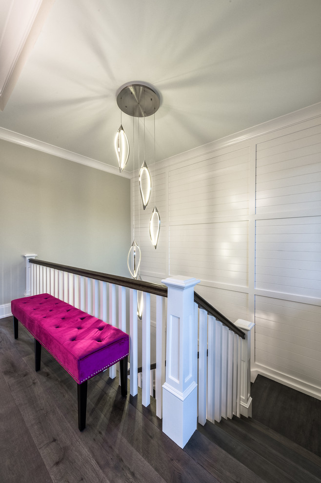 Inspiration for a transitional home design remodel in Miami