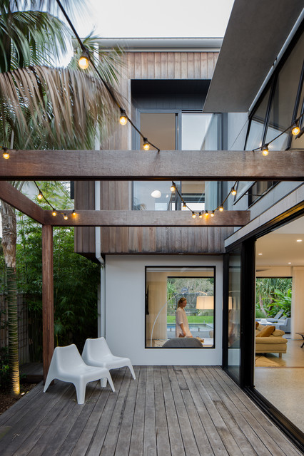 Eclipse House trendy-terrasse