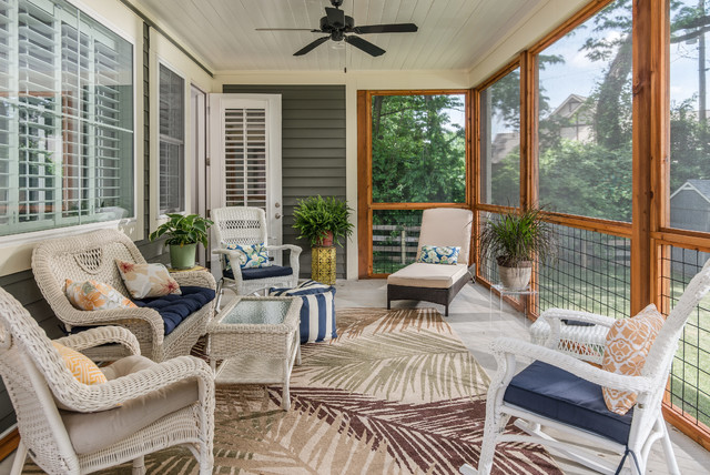 Mother-in-law Cottage transitional-veranda