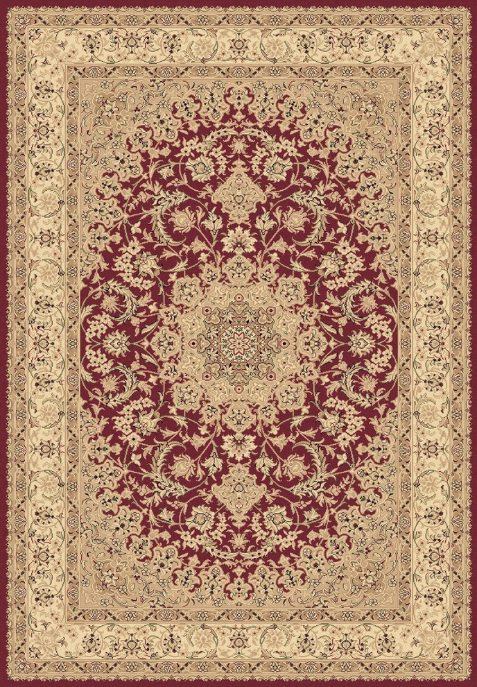 Dynamic Rugs Legacy 58000 Red Area Rug, 9'x12'