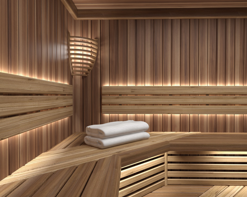 Финская сауна в СПА комплексе