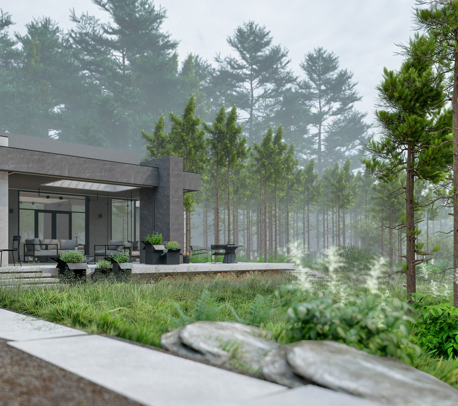 Сад "Неизменный" в КП "Самоцветы"