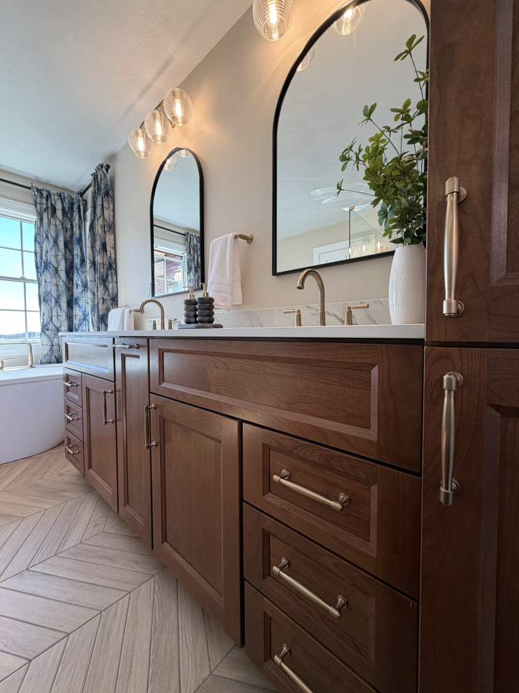 Luxury Master Bathroom Remodel, Spa-Inspired Custom Bathroom Design