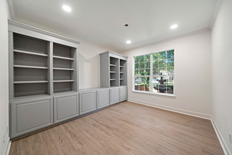 Contemporary Remodel Contemporary Family Room Houston by