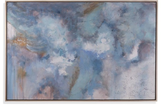 Bassett Mirror Blue Clouds Canvas Art