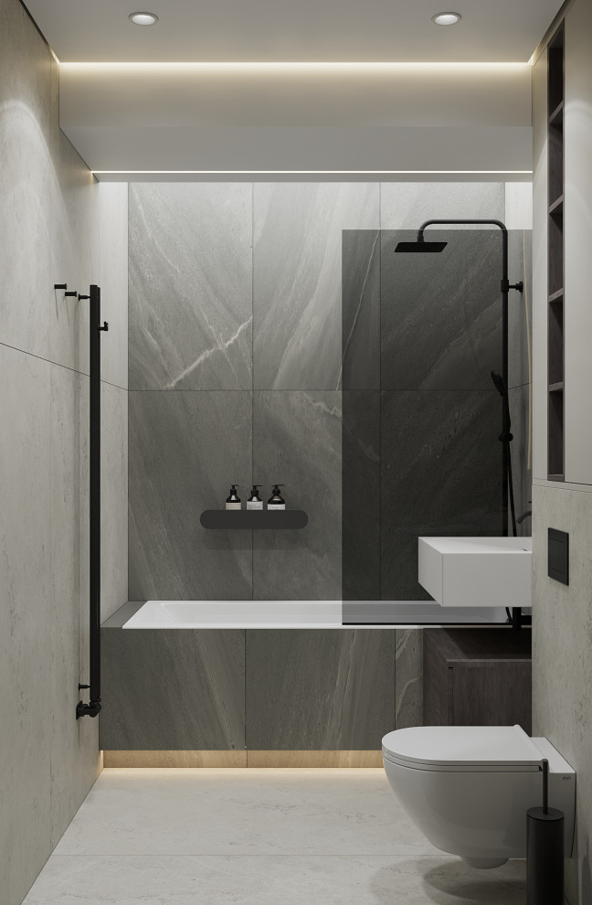 Дизайн-проект квартиры в современном стиле для молодой яркой пары