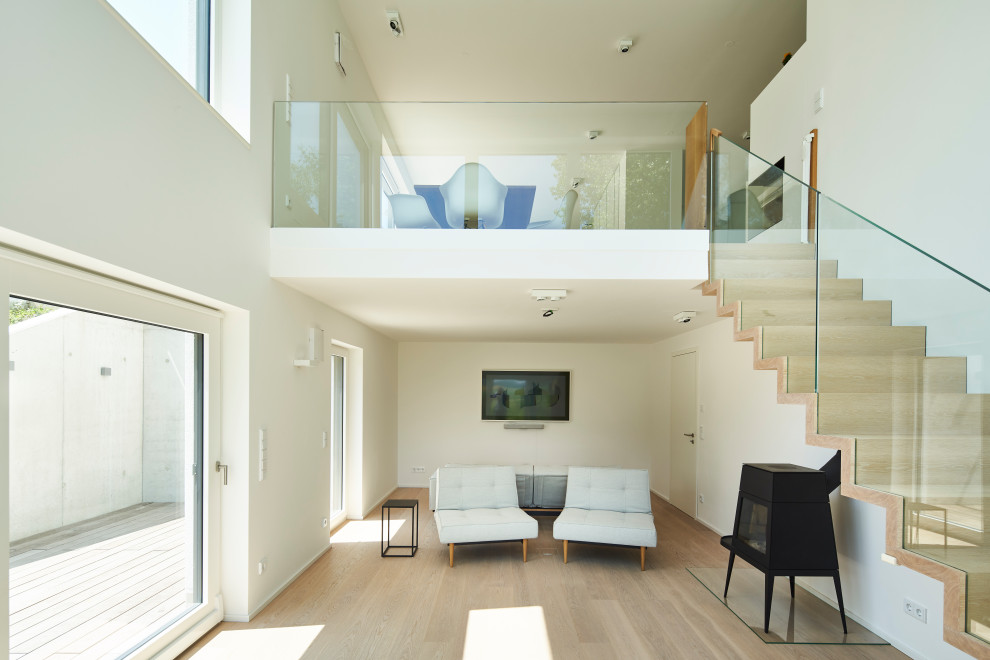 Moderne Treppe in München