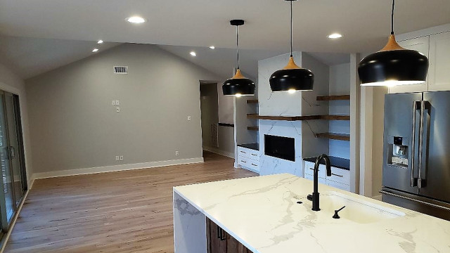 River Ridge contemporary-kitchen