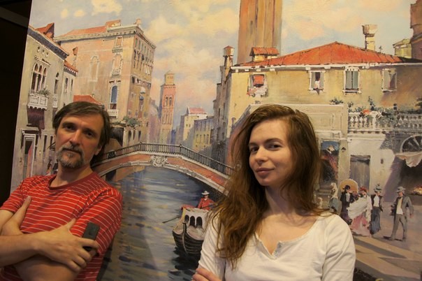 Роспись "Венеция"