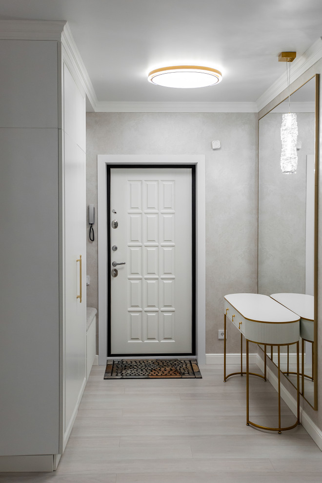 Дизайн просторной квартиры в стиле неоклассики