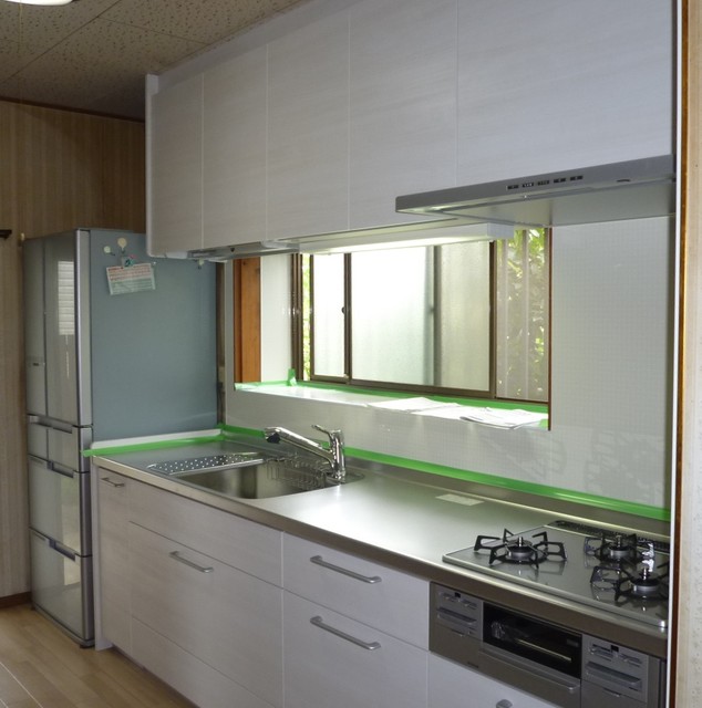 キッチンリフォーム　ビフォーアフター modern-kitchen