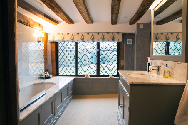 Old Barn Conversion klassisk-badrum