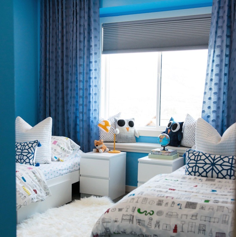Blue Boy's Shared Bedroom