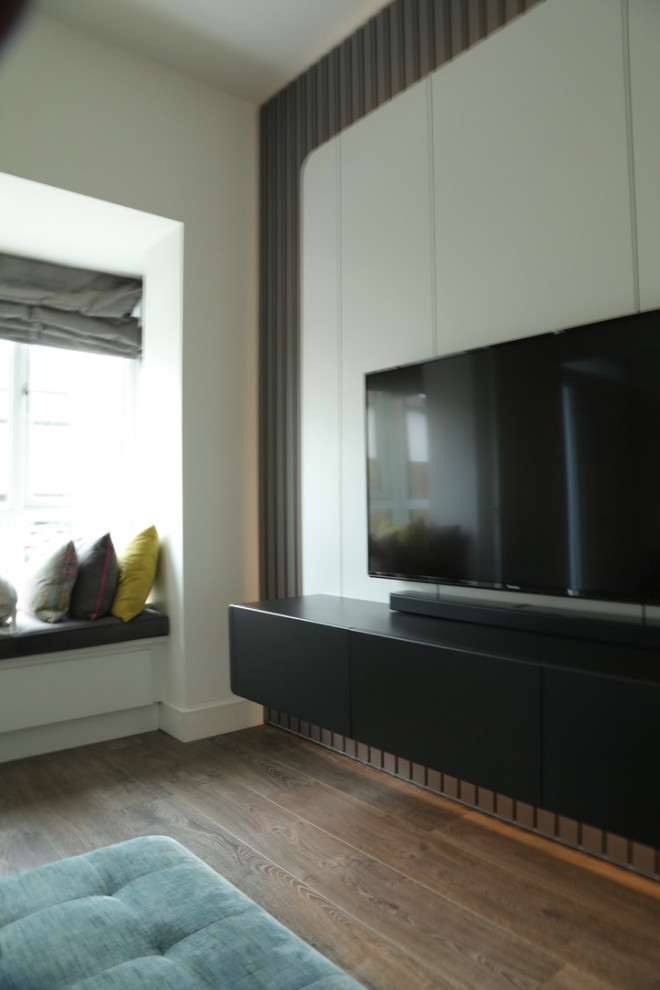 Modern Floating TV Cabinet - Modern - Living Room - Dublin - by ...