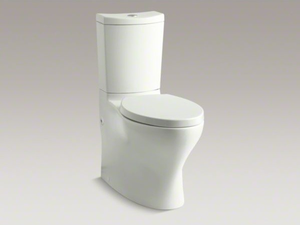 KOHLER Persuade(R) Curv Comfort Height(R) skirted two-piece elongated dual-flush
