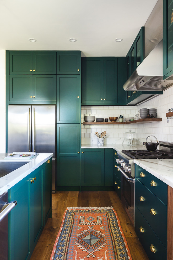 Elegant kitchen photo in San Francisco