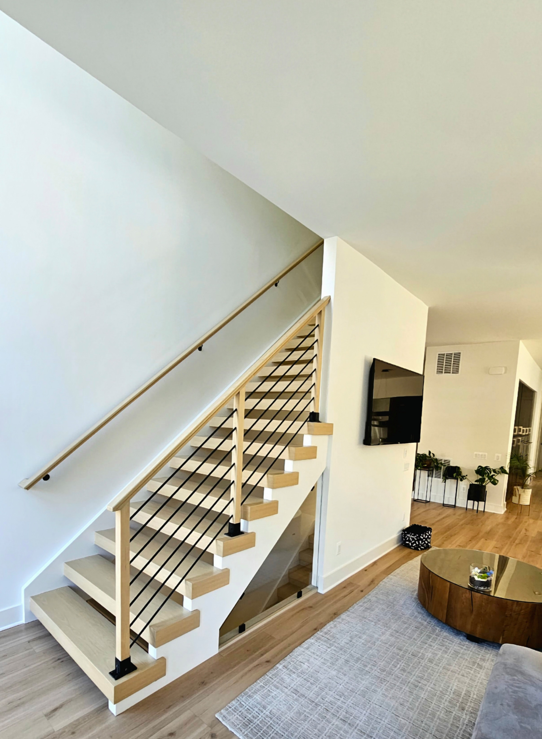 111_Open-Rise Stair with a Stunning Pool View, Great Falls, VA 22066