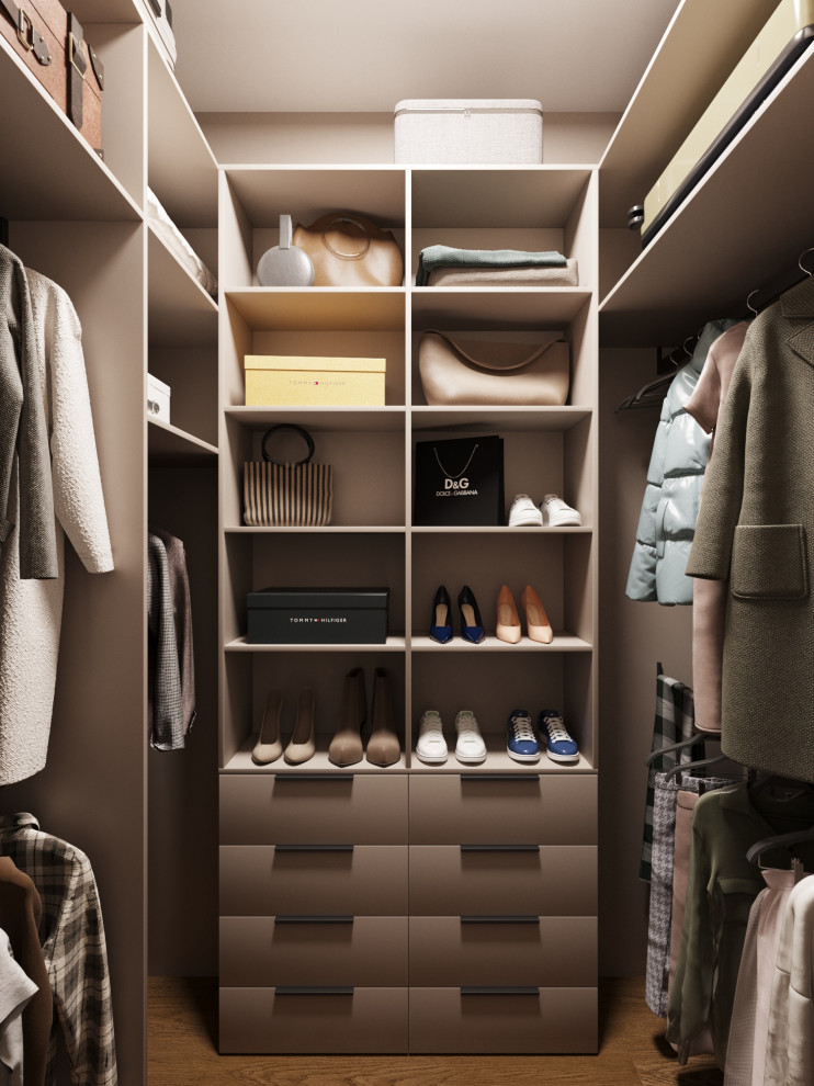 Дизайн-проект квартиры в темно серых тонах