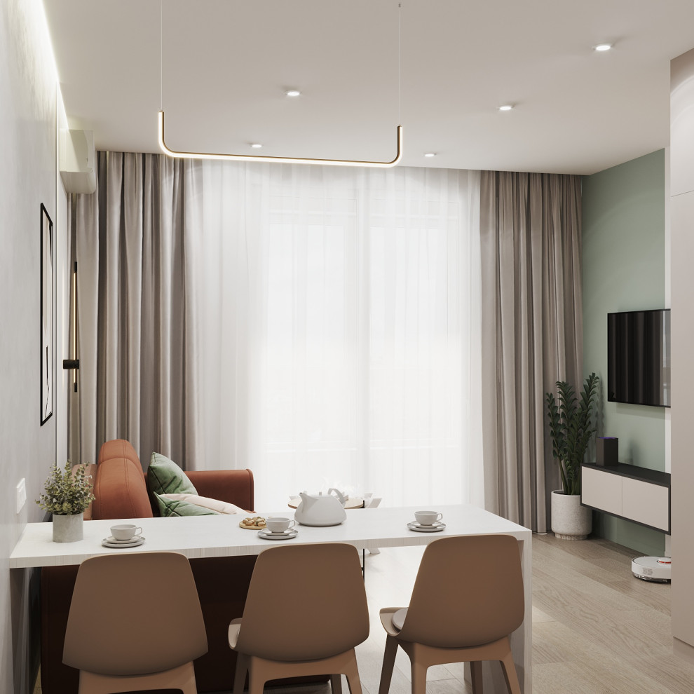 Дизайн-проект квартиры, площадью 48,63 м2