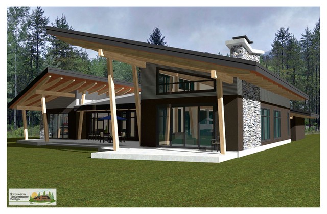 Samuelson Timberframe Design contemporary