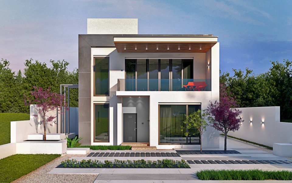 ПРОЕКТ ЗАГОРОДНОГО ДОМА С ЭКСПЛУАТИРУЕМОЙ КРЫШЕЙ ОБЩЕЙ ПЛОЩАДЬЮ 240 КВ.М.