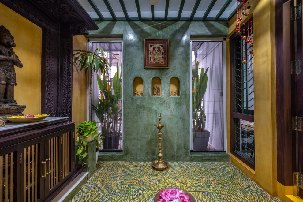 Design ideas for an entryway in Hyderabad.