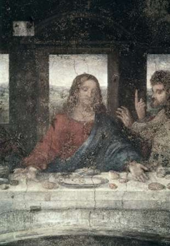 Leonardo da Vinci The Last Supper Giclee Canvas Print Poster
