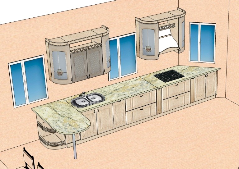 Кухонные гарнитуры Kitchens