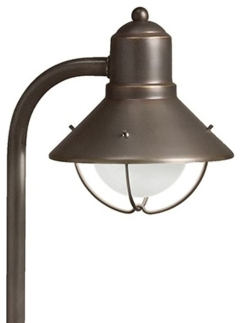 Kichler 15438 Seaside 26" Tall 12V Lantern Path Light - Olde Bronze