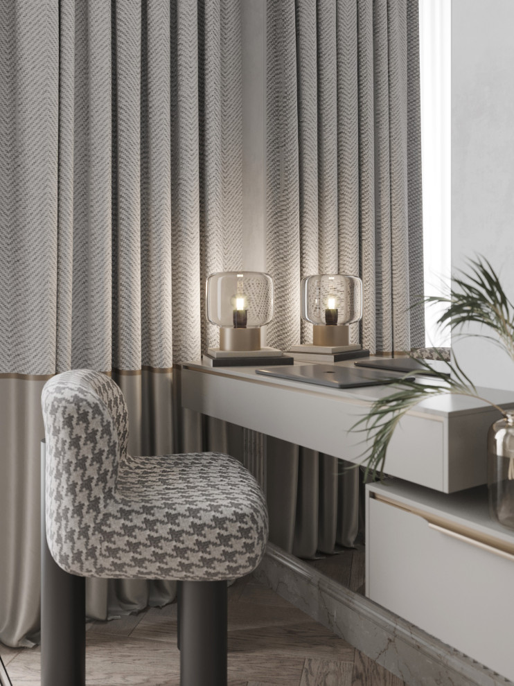 Яркая современная квартира, 58 кв.м.