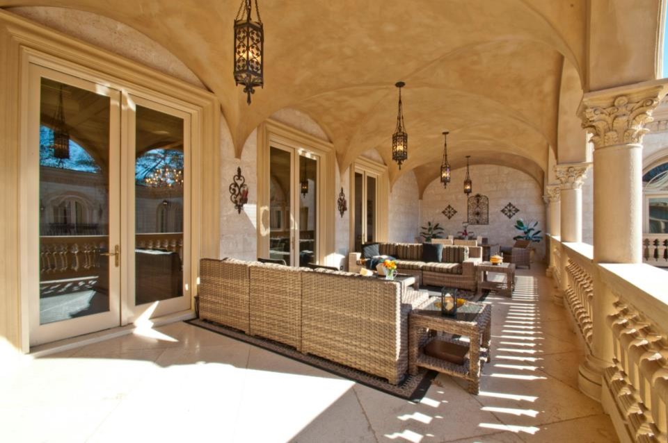 This is an example of a mediterranean patio in Atlanta.