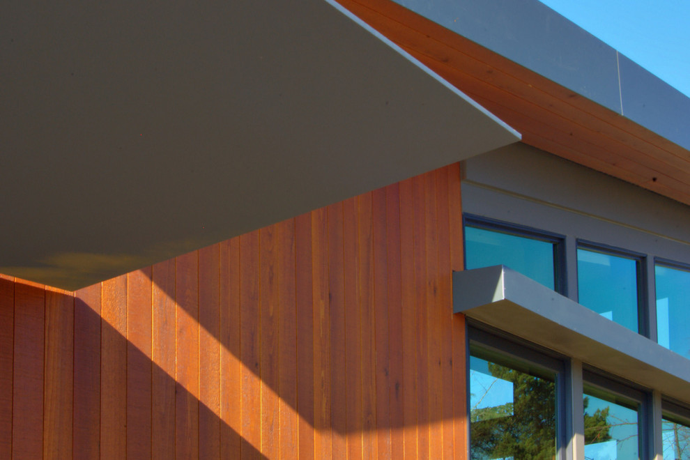 Inspiration for a contemporary exterior home remodel in Portland