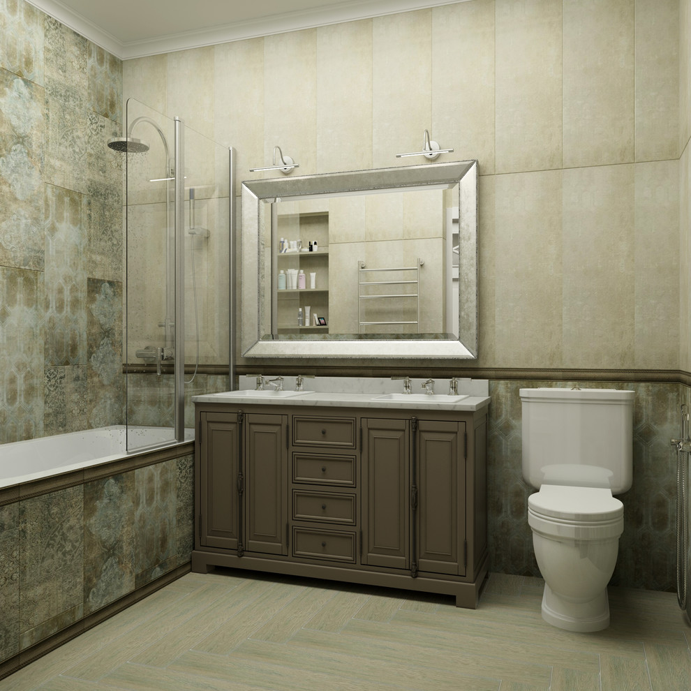 Дизайн квартиры в стиле фьюжн