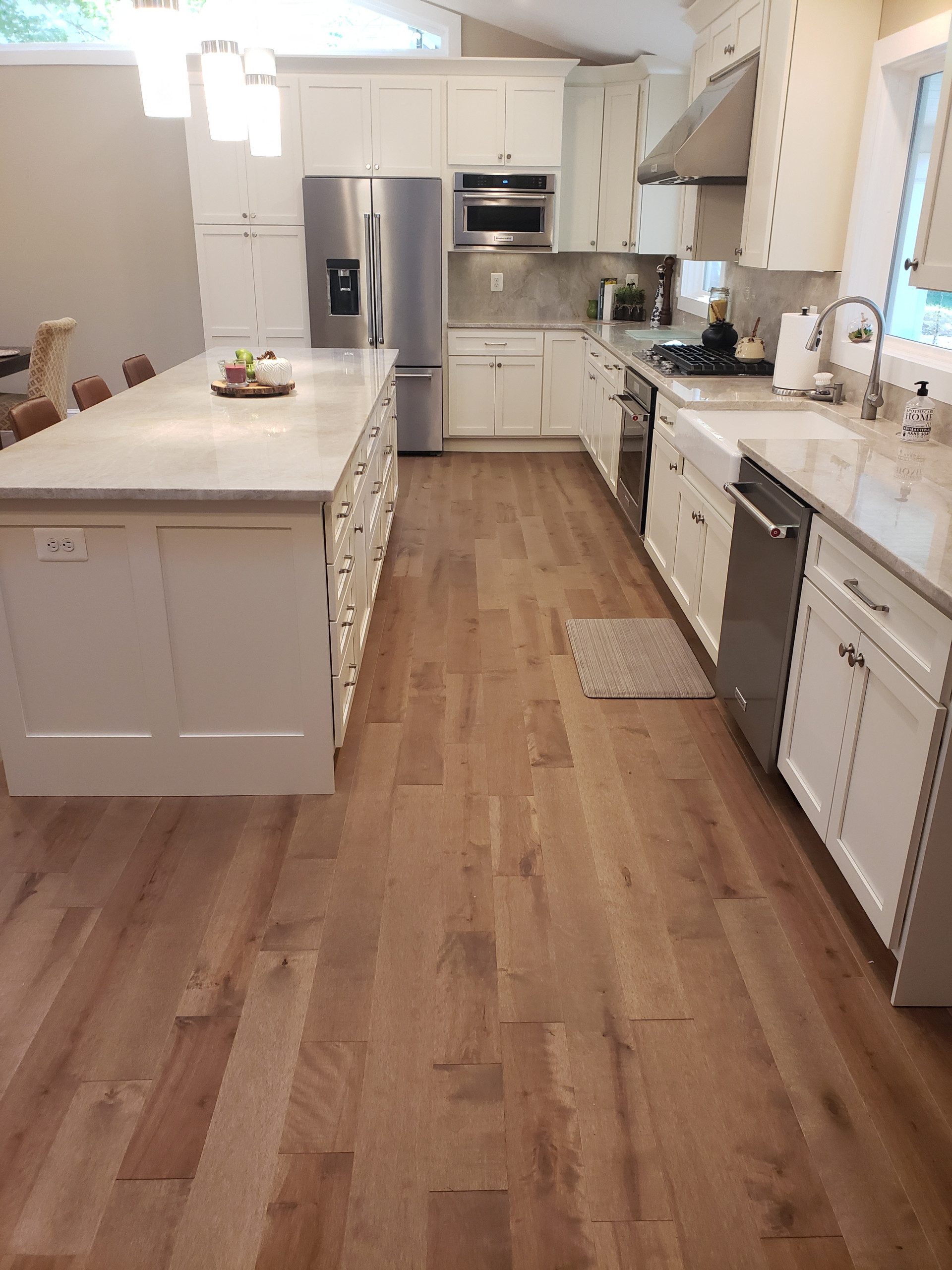 1st Floor Renovation with New Vaulted Ceilings
