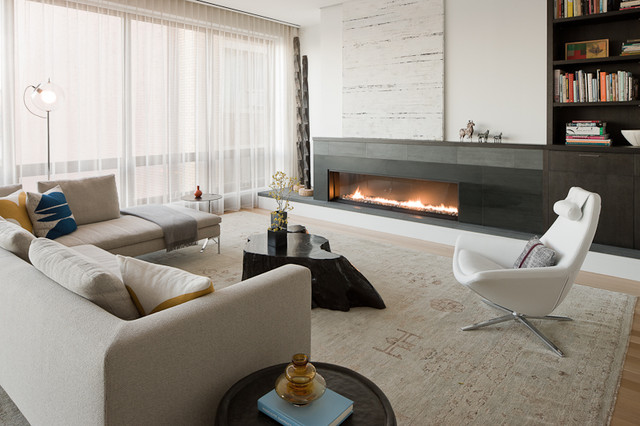 Beacon Street Penthouse 2 contemporary-living-room