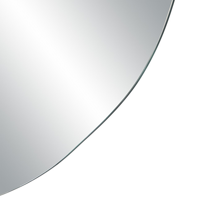 Lunaria 45" Tall Irregular Round Mirror - Contemporary - Wall Mirrors ...