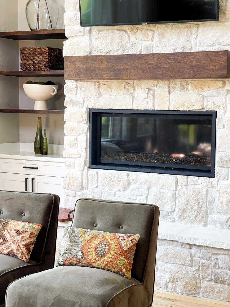 Modern Mountain Living Room